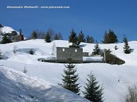 Salita da Clusone-S. Lucio al Pizzo Formico il 23 marzo 09  - FOTOGALLERY